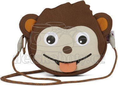 Dětská kabelka Affenzahn Kids Wallet Monkey - brown