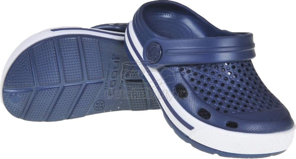 Dětské plážovky Coqui 8701 navy/blue Velikost: 23-24 (obrázek 3)