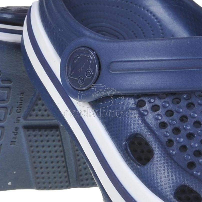 Dětské plážovky Coqui 8701 navy/blue Velikost: 23-24 (obrázek 4)