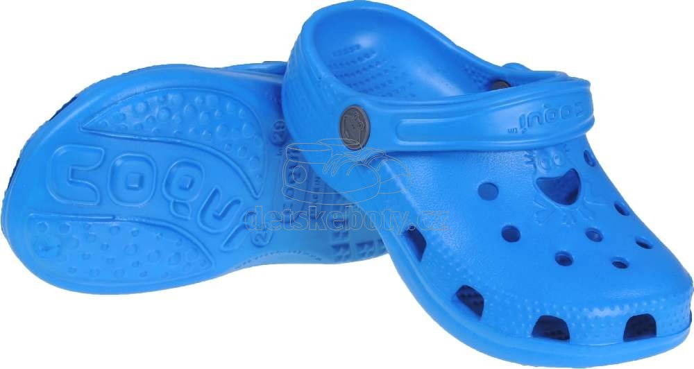 Dětské plážovky Coqui 8101 sea/blue Velikost: 28-29 (obrázek 3)