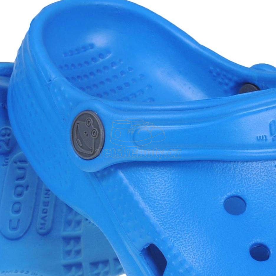 Dětské plážovky Coqui 8101 sea/blue Velikost: 28-29 (obrázek 4)