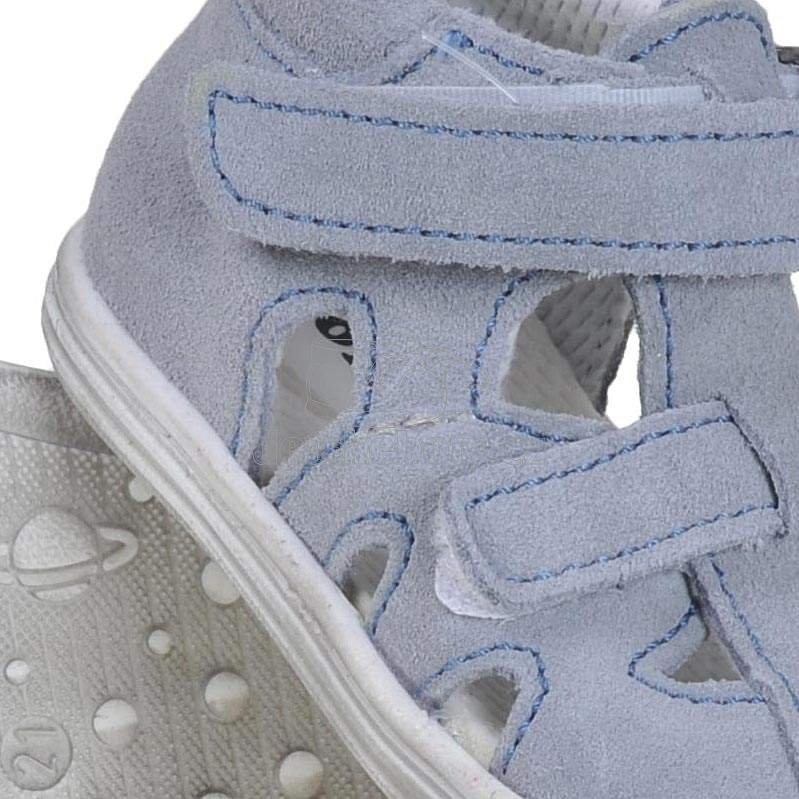 Dětské letní boty Boots4u T018 SV šedá Velikost: 19 (obrázek 4)