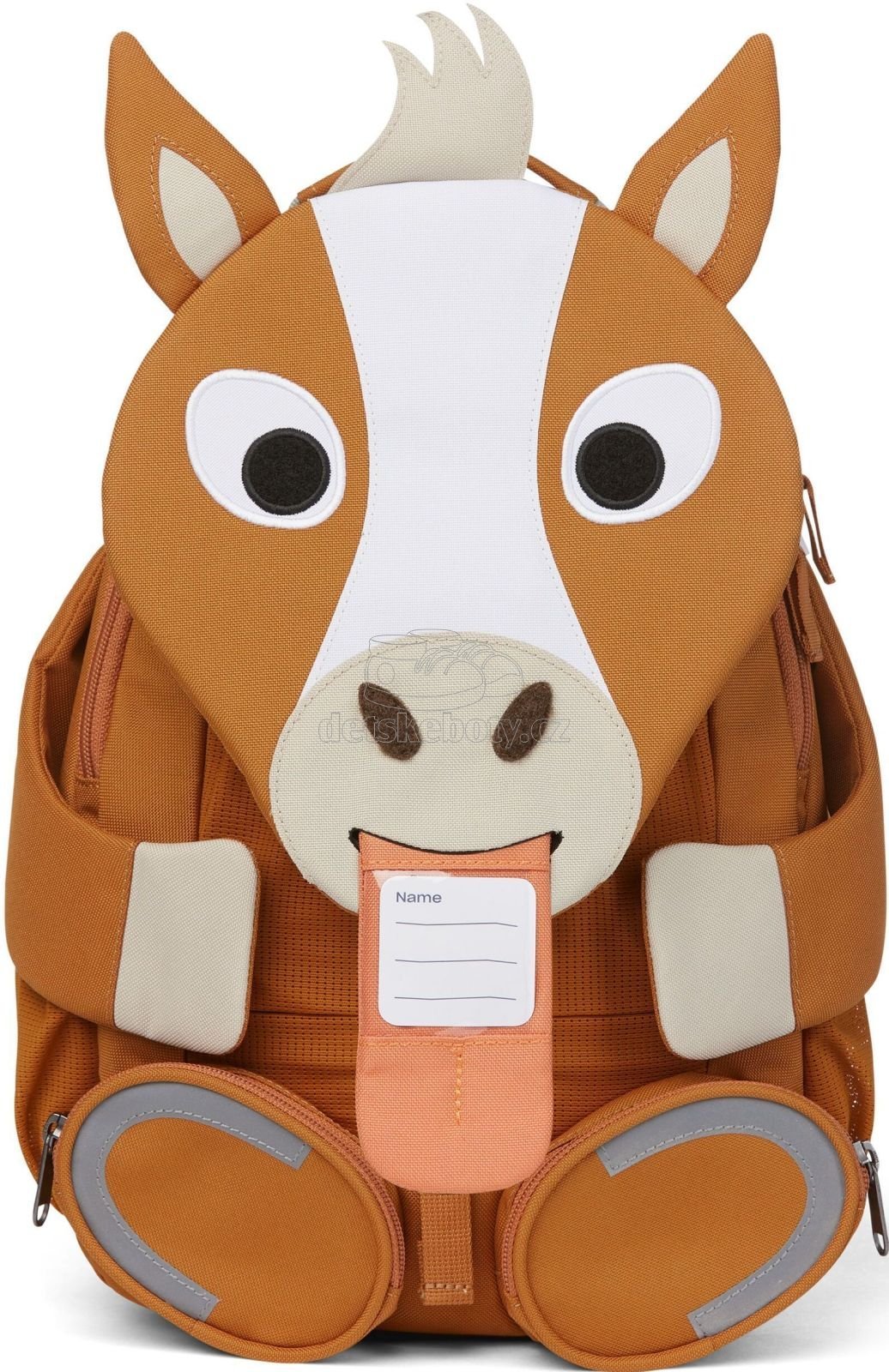 Dětský batoh do školky Affenzahn Large Friend Horse - brown (obrázek 4)