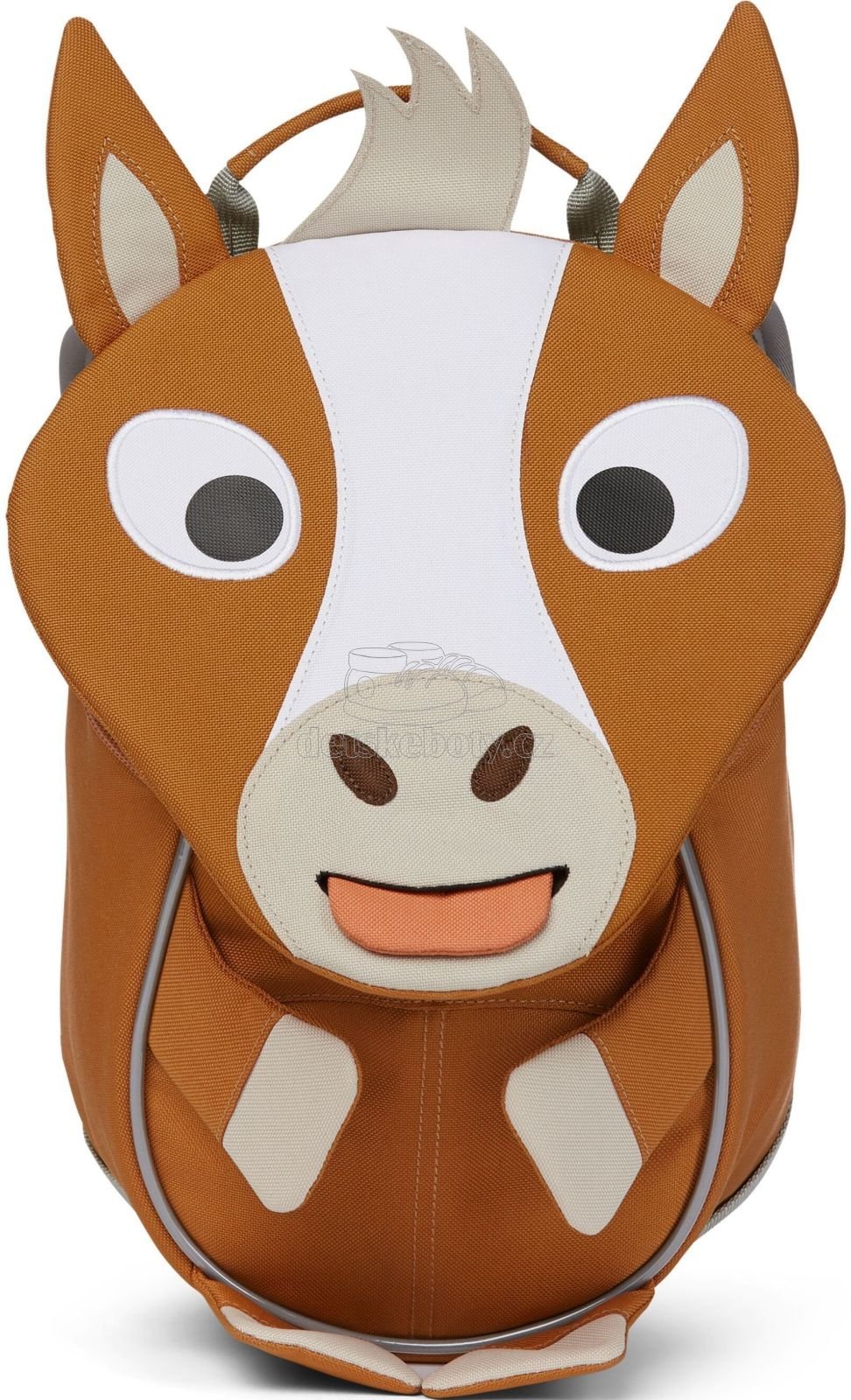 Batůžek pro nejmenší Affenzahn Small Friend Horse – brown