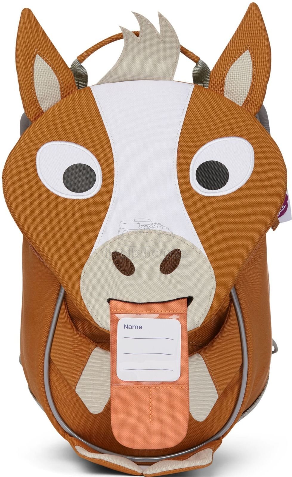 Batůžek pro nejmenší Affenzahn Small Friend Horse - brown (obrázek 5)