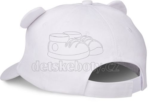 Dětská kšiltovka Affenzahn Polar Bear Velikost: 52-54