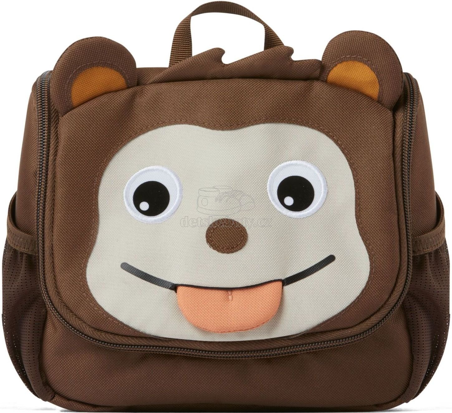 Dětská kosmetická taštička Affenzahn Kids Toiletry Bag Monkey - brown