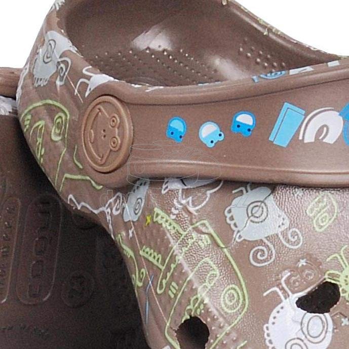 Dětské plážovky Coqui 8715 chocolate monster Velikost: 23-24 (obrázek 4)