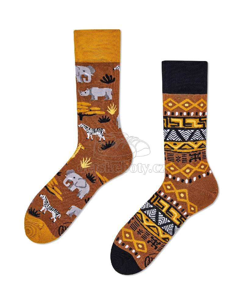 Ponožky Many Mornings Safari Trip