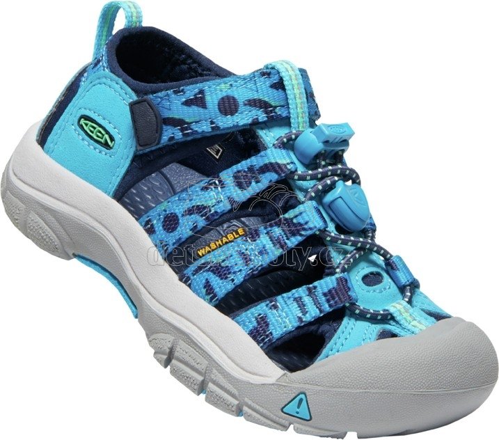 Dětské sandály Keen Newport H2 Youth vivid blue/katydid