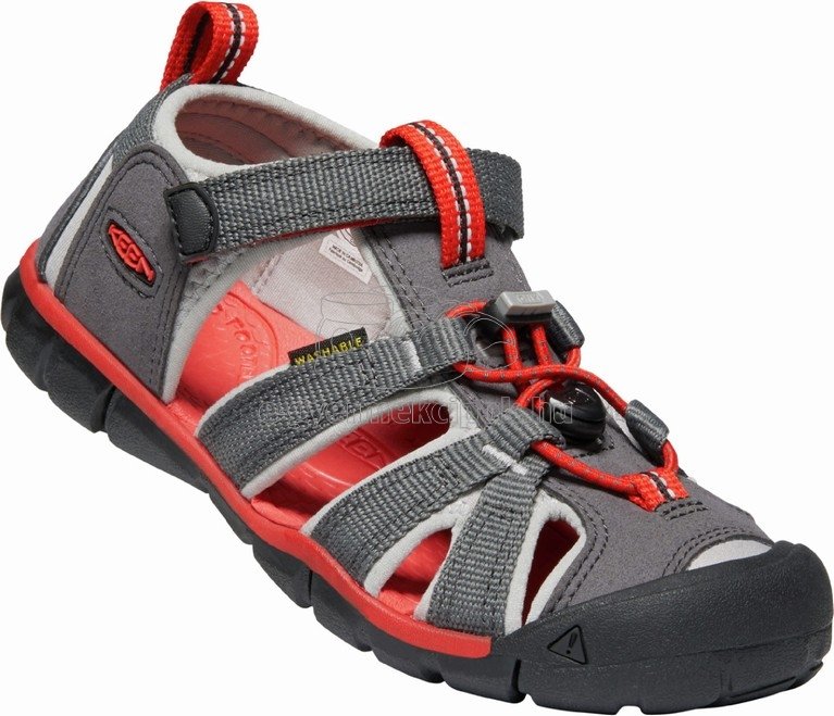 Gyerek szandál Keen Seacamp II CNX Youth magnet/drizzle