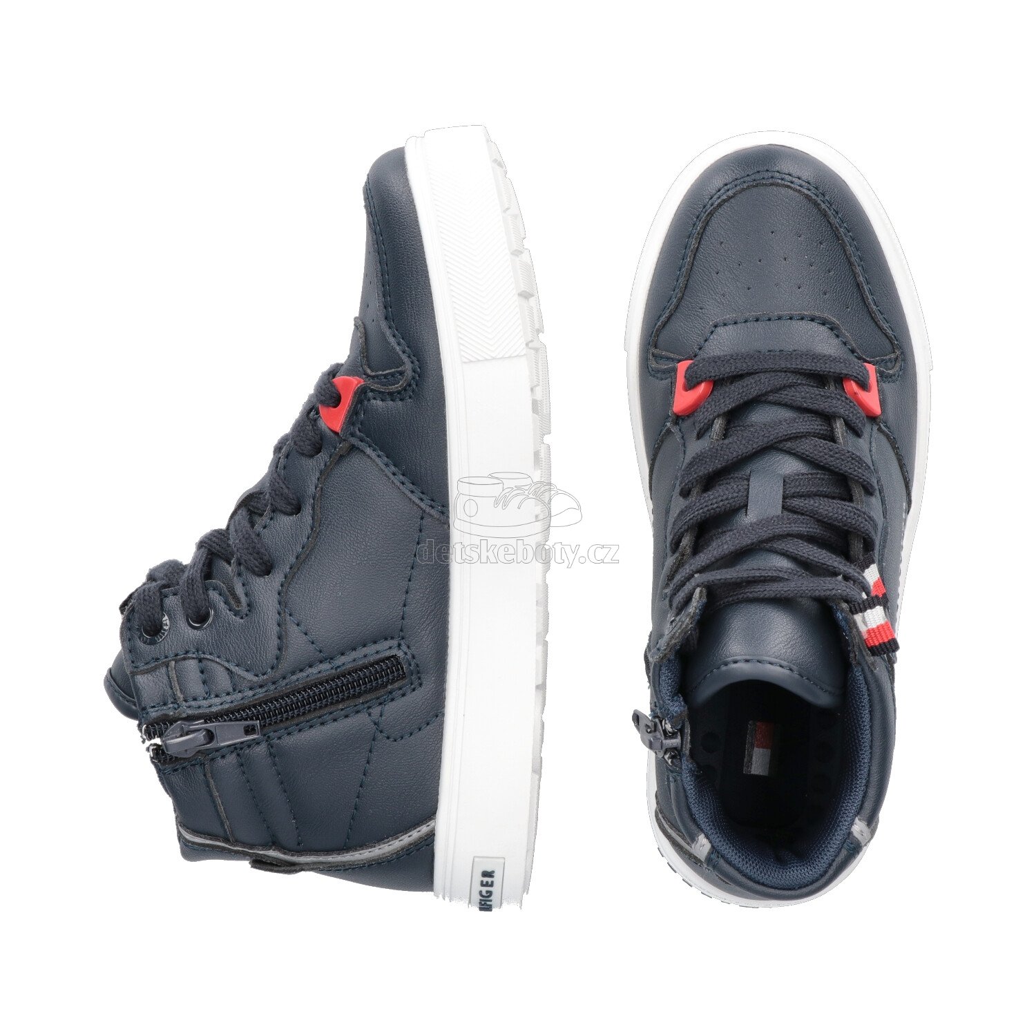 Dětské celoroční boty Tommy Hilfiger T3B4-32064-0193800 Velikost: 36 (obrázek 4)