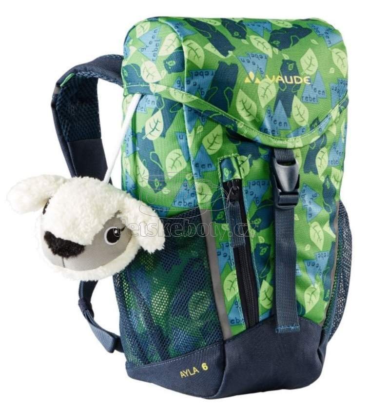 Dětský batoh Vaude Ayla 6 parrot green eclipse