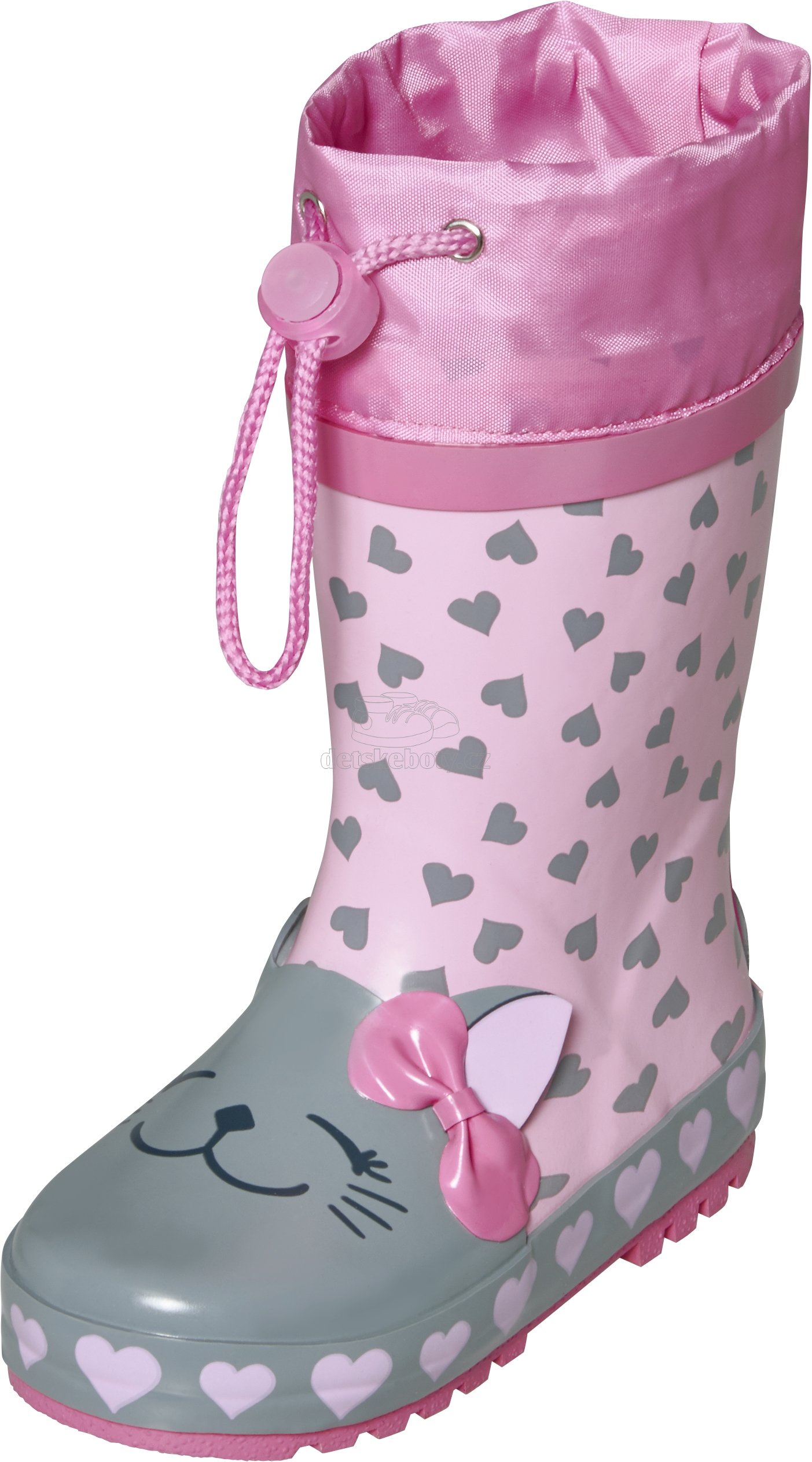 Dětské holinky Playshoes 188704 Rosa