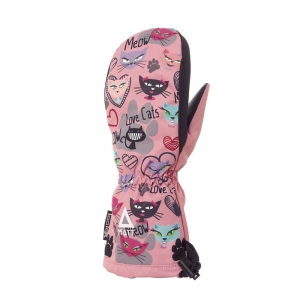 Matt 3217 LOVE CATS TOOTEX MITTENS