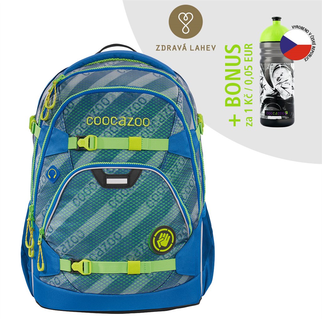 Školní batoh Coocazoo ScaleRale, Wild Stripe, certifikát AGR (obrázek 11)