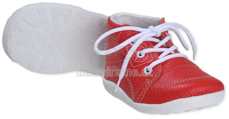Dětské capáčky BOOTS4U červená Velikost: 22 (obrázek 3)