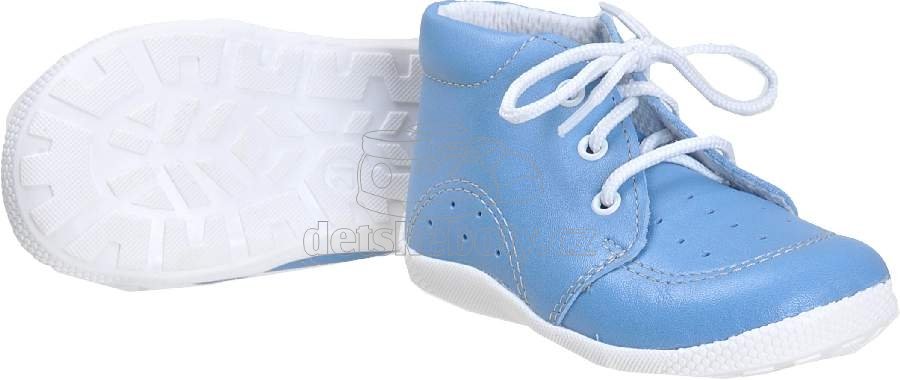 Dětské capáčky BOOTS4U modrá 257 Velikost: 20 (obrázek 3)