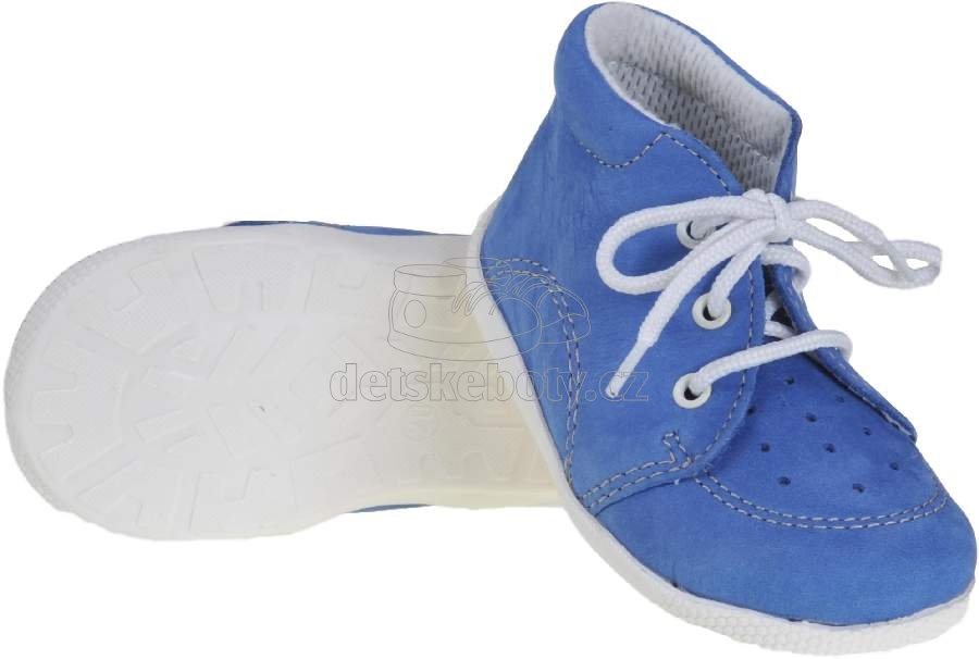 Dětské capáčky BOOTS4U modrá denim Velikost: 20 (obrázek 3)