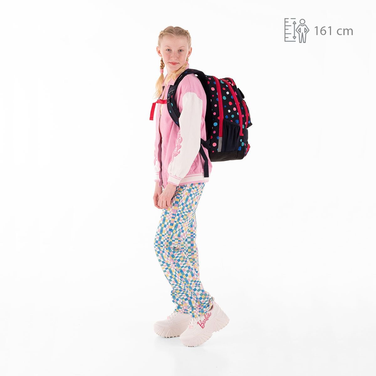 Studentský batoh s puntíky Topgal YUMI 22031 - (obrázek 3)