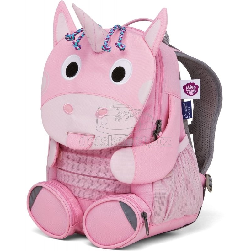 Dětský batoh do školky Affenzahn Ulrike Unicorn large – pink