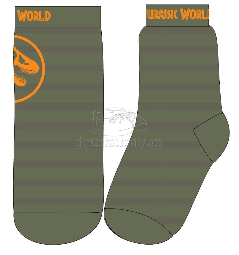 Ponožky Eexee Jurský park zelené