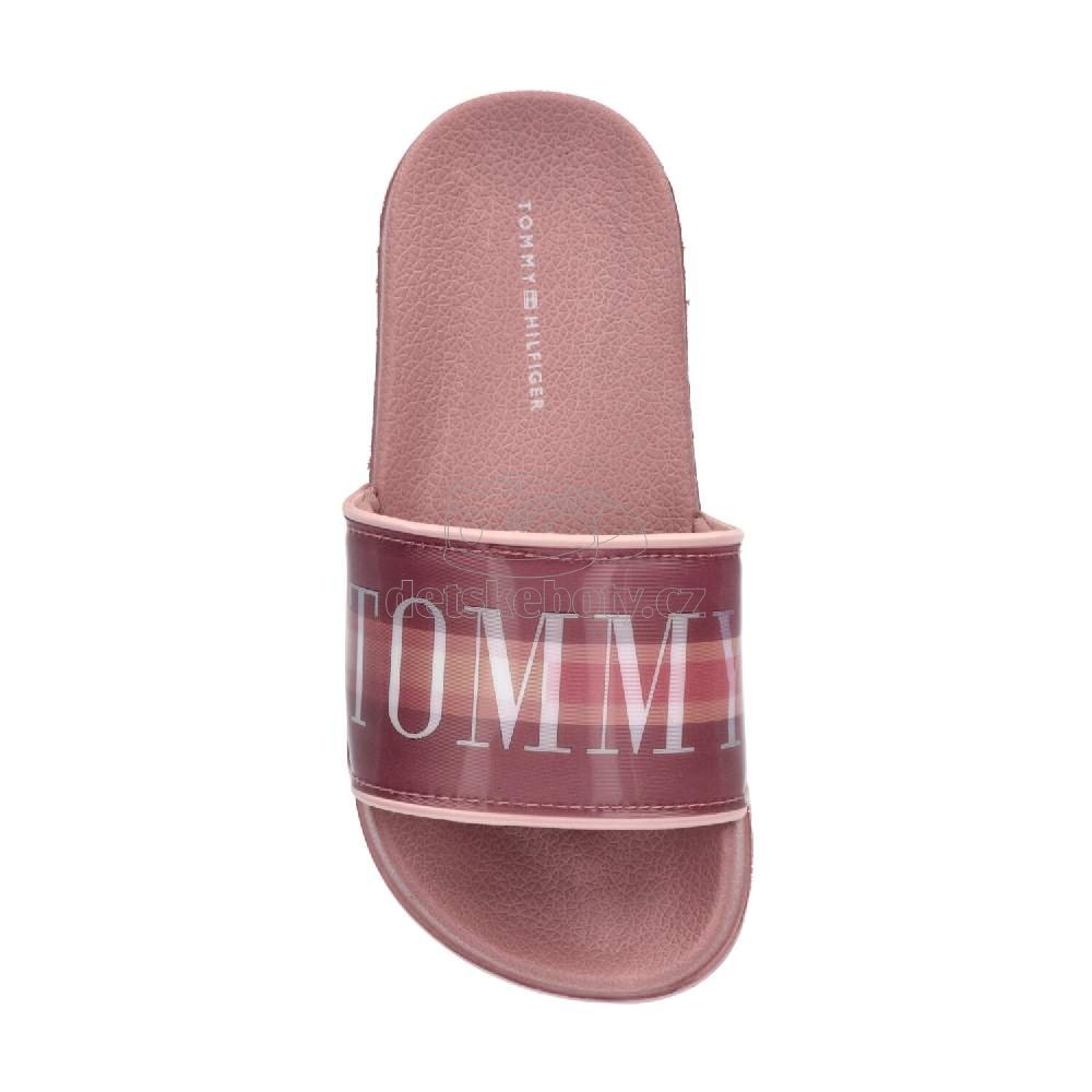 Dětské plážovky Tommy Hilfiger T3A0-32198-1172303 Velikost: 37 (obrázek 3)