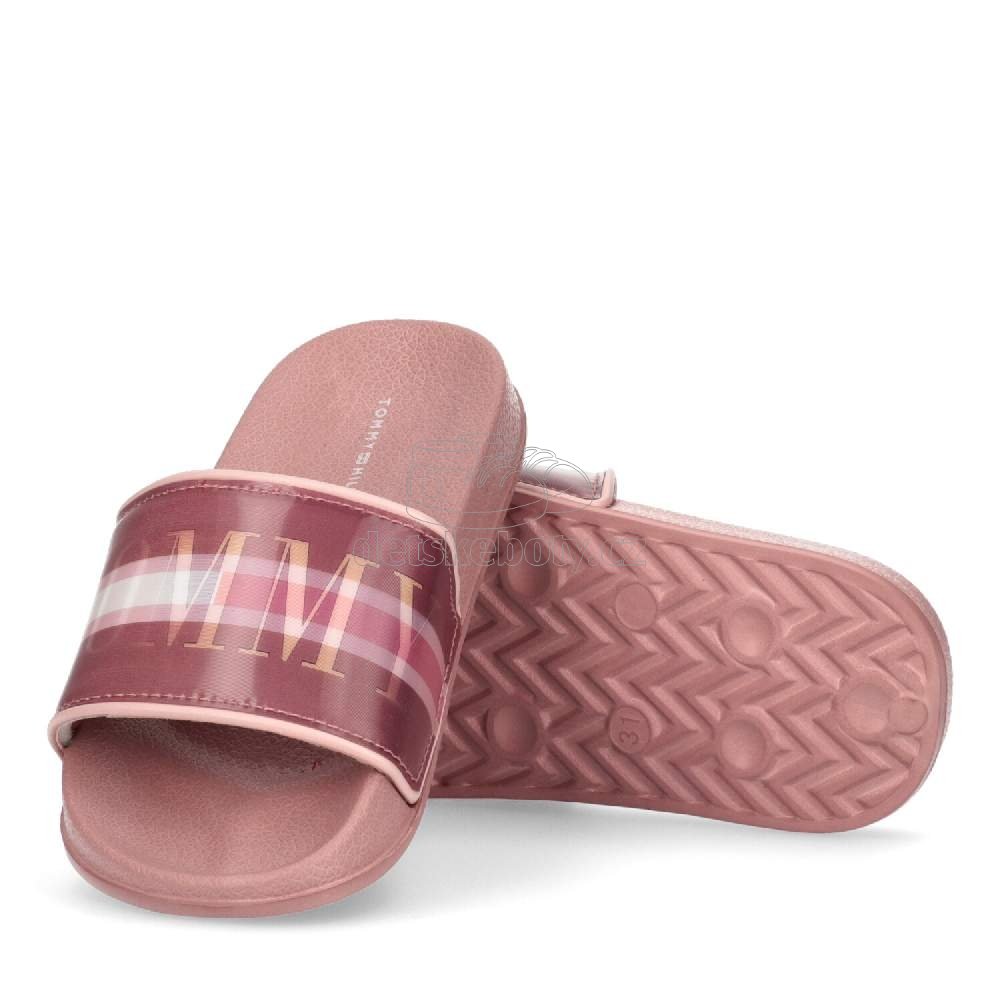 Dětské plážovky Tommy Hilfiger T3A0-32198-1172303 Velikost: 37 (obrázek 4)