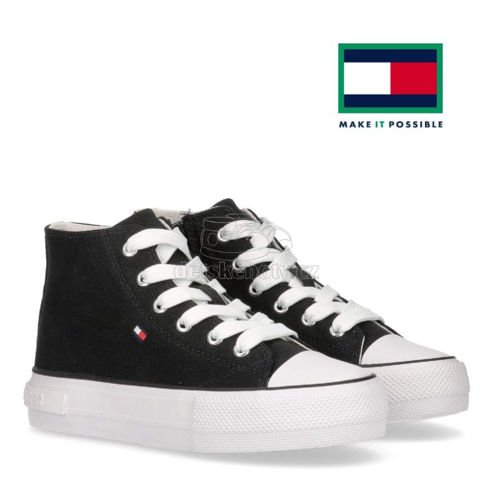 Dětské celoroční boty Tommy Hilfiger T3A4-32119-0890999 Velikost: 37