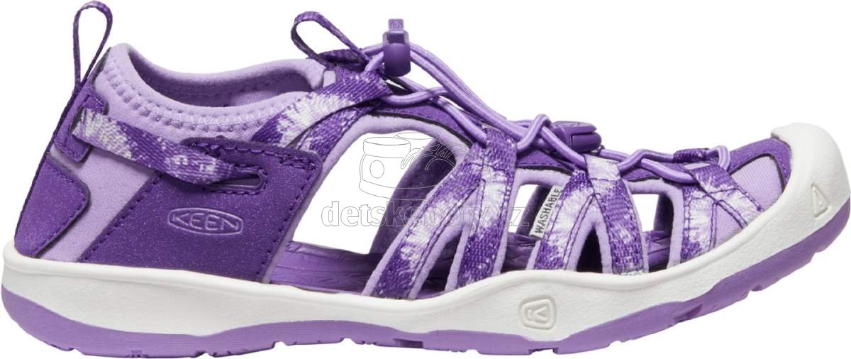 Dětské sandály Keen MOXIE SANDAL YOUTH multi/english lavender Velikost: 36 (obrázek 3)