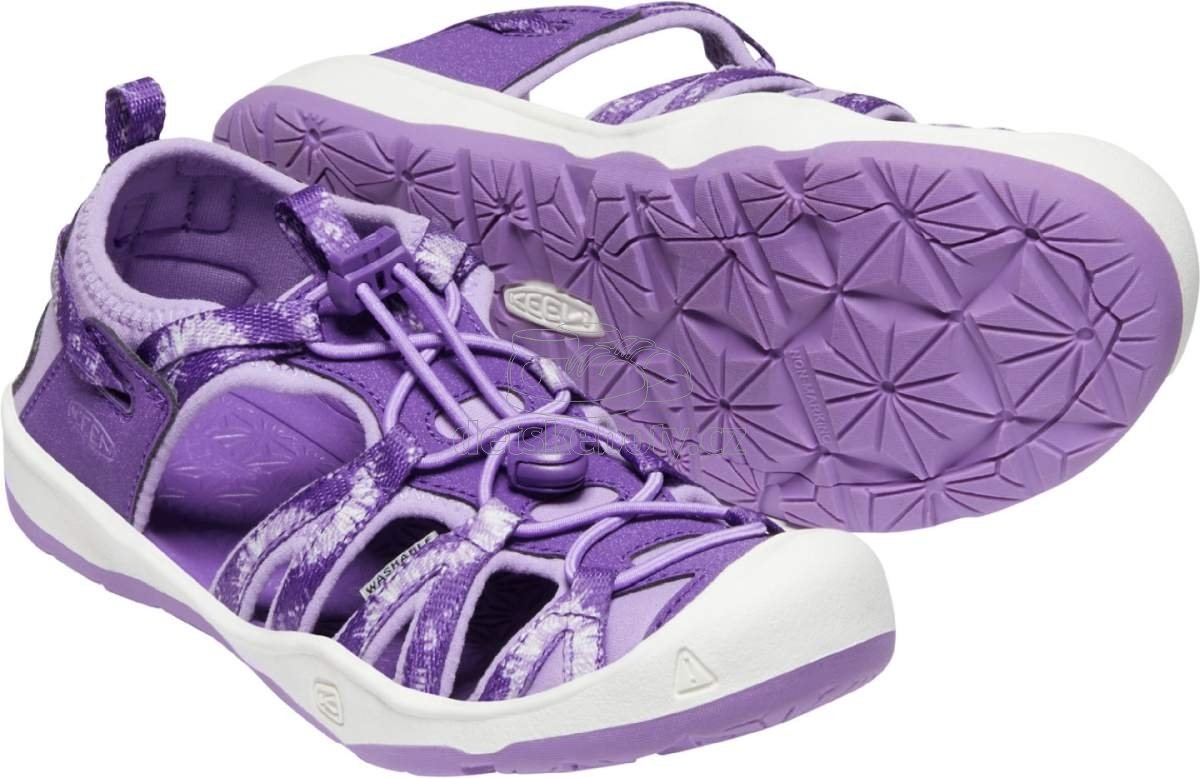 Dětské sandály Keen MOXIE SANDAL YOUTH multi/english lavender Velikost: 36 (obrázek 5)