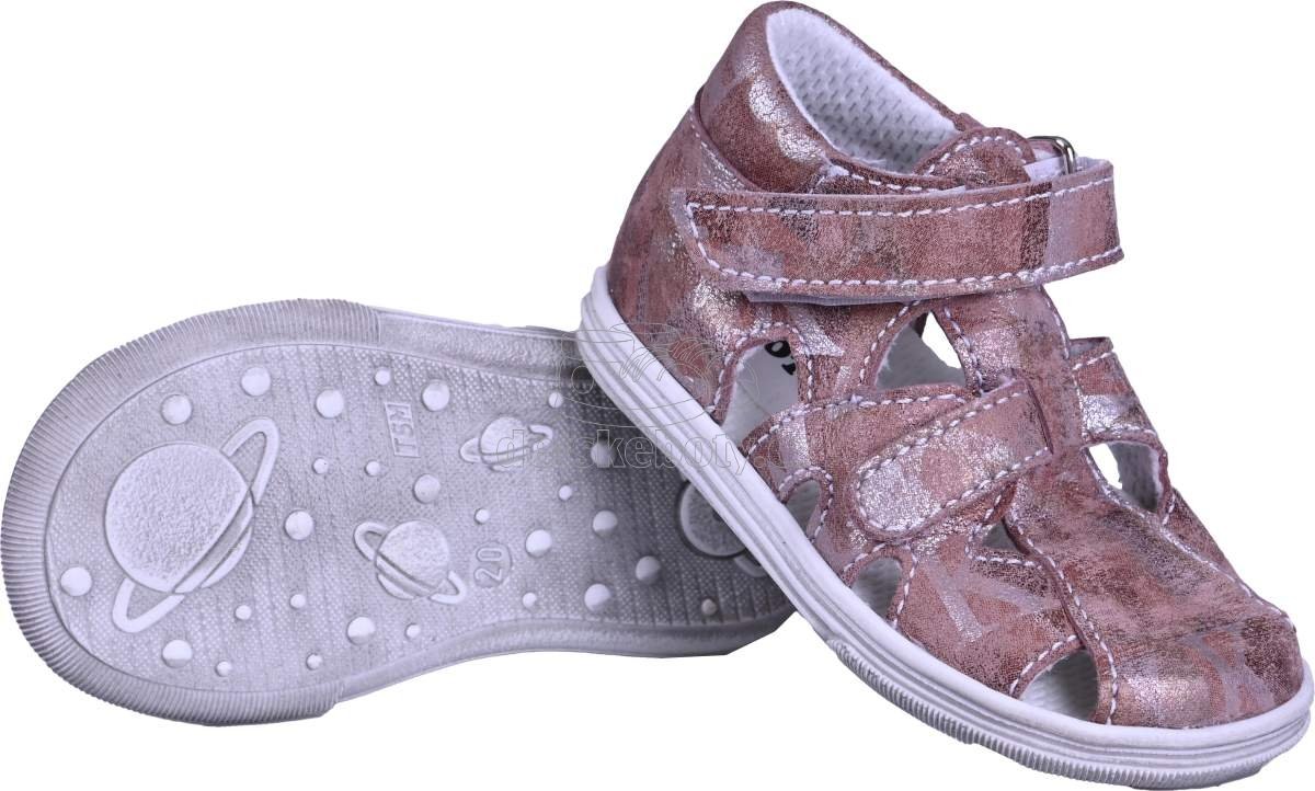 Dětské letní boty Boots4u T018 V starorůžová Velikost: 22 (obrázek 3)