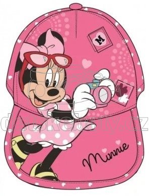 Dětská kšiltovka Minnie tmavě růžová