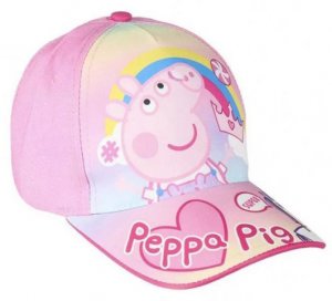 Dětská kšiltovka Peppa Pig růžová 