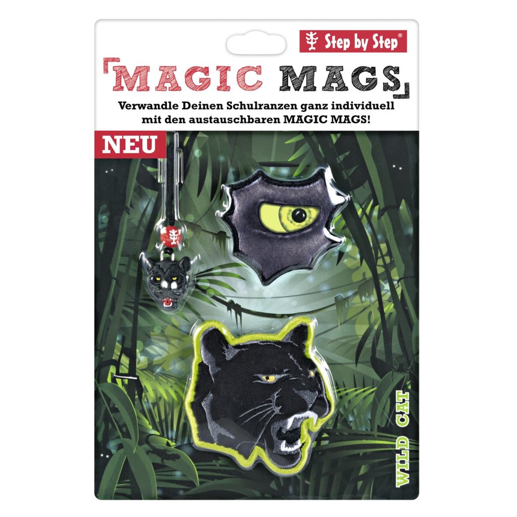 Doplňková sada obrázků MAGIC MAGS Černý panter k aktovkám GRADE, SPACE, CLOUD, 2v1 a KID (obrázek 6)