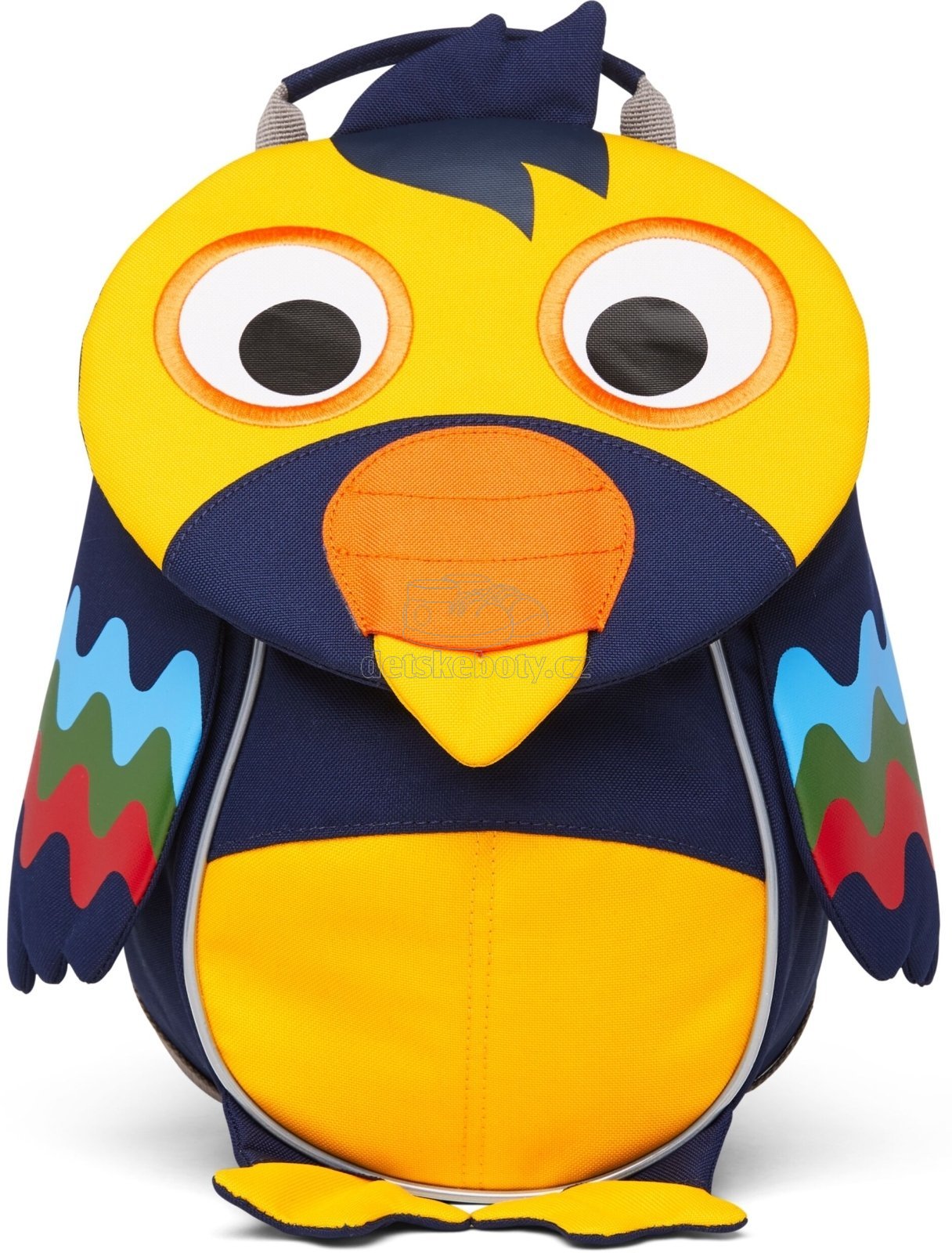 Batůžek pro nejmenší Affenzahn Small Friend Toucan- multicolour