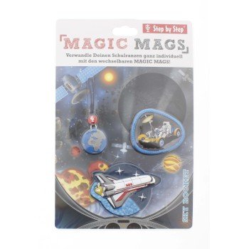 Doplňková sada obrázků MAGIC MAGS Vesmírná raketa k aktovkám GRADE, SPACE, CLOUD, 2v1 a KID (obrázek 4)