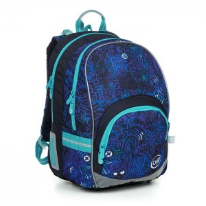 Modrý školní batoh Topgal KIMI 19020 B	
