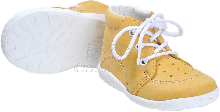 Dětské celoroční boty Boots4U T014 žlutá Velikost: 19 (obrázek 3)