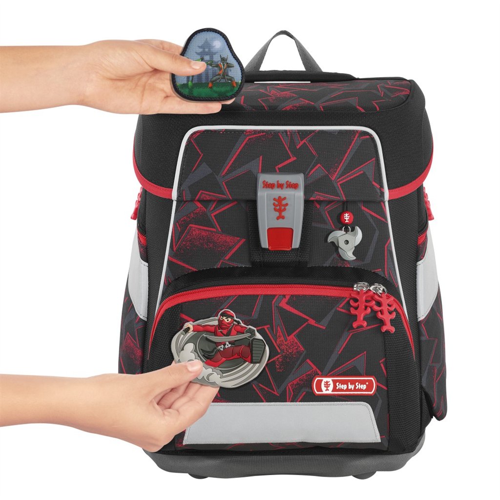 Doplňková sada obrázků MAGIC MAGS Ninja Juma k aktovkám GRADE, SPACE, CLOUD, 2v1 a KID (obrázek 3)