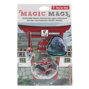 Doplňková sada obrázků MAGIC MAGS Ninja Juma k aktovkám GRADE, SPACE, CLOUD, 2v1 a KID (obrázek 4)