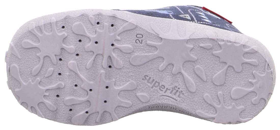 Domácí obuv Superfit 0-809250-8000 Velikost: 22 (obrázek 4)
