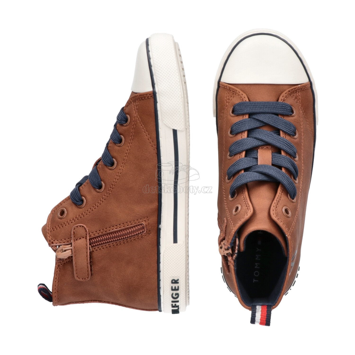 Dětské celoroční boty Tommy Hilfiger T3X9-32452-1355520 Velikost: 41 (obrázek 3)