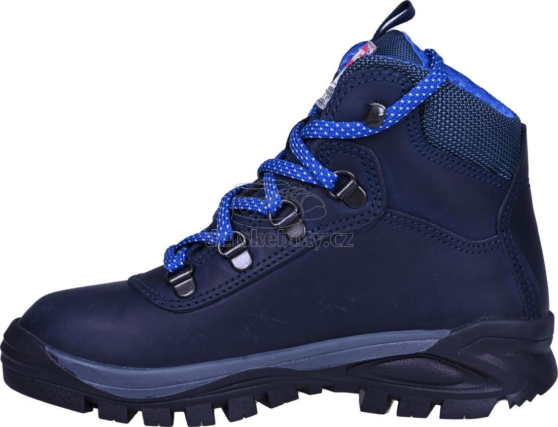 Trekové boty Olang Logan Kid Tex 82 blu Velikost: 32