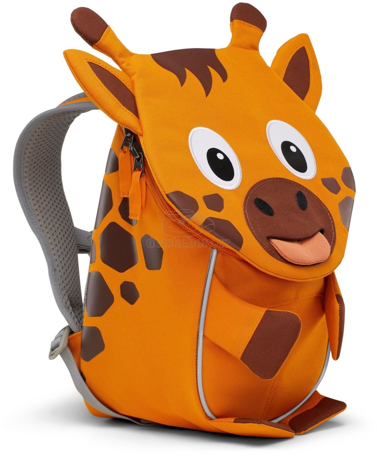 Batůžek pro nejmenší Affenzahn Small Friend Giraffe - orange (obrázek 3)