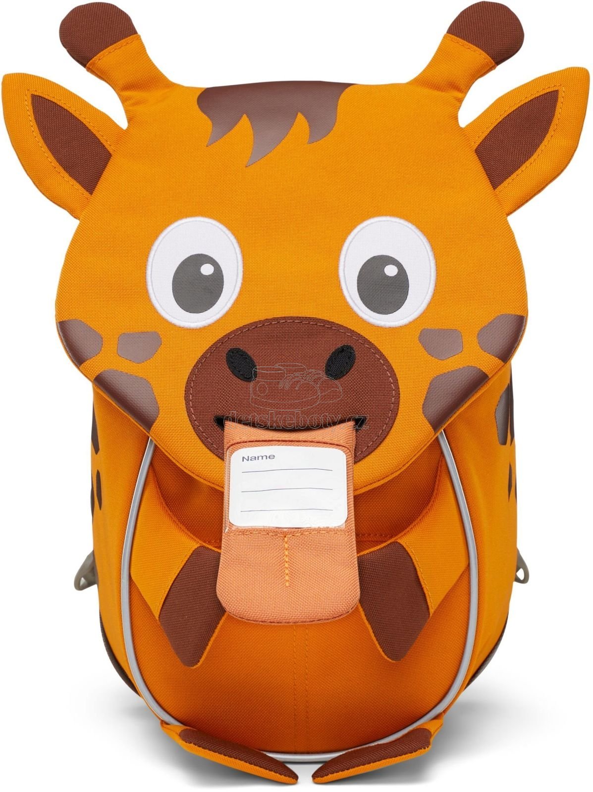 Batůžek pro nejmenší Affenzahn Small Friend Giraffe - orange (obrázek 5)