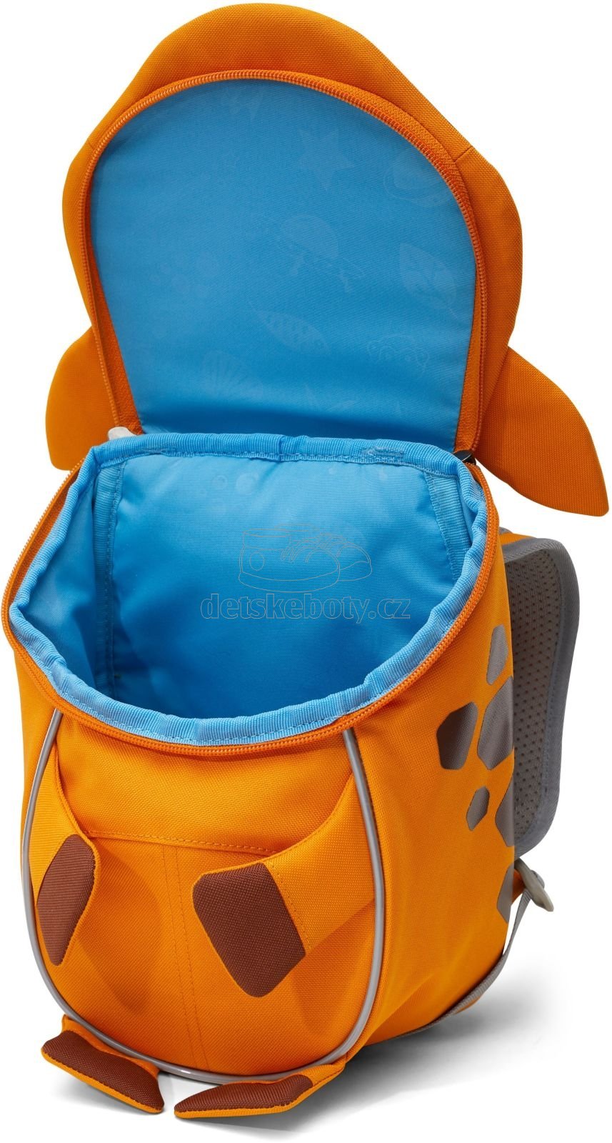 Batůžek pro nejmenší Affenzahn Small Friend Giraffe - orange (obrázek 6)