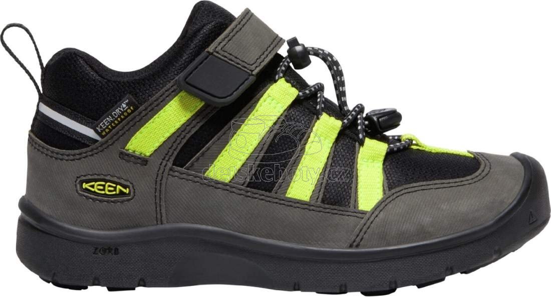 Dětské celoroční boty Keen Hikeport 2 Low WP Children black/evening primrose Velikost: 29 (obrázek 5)