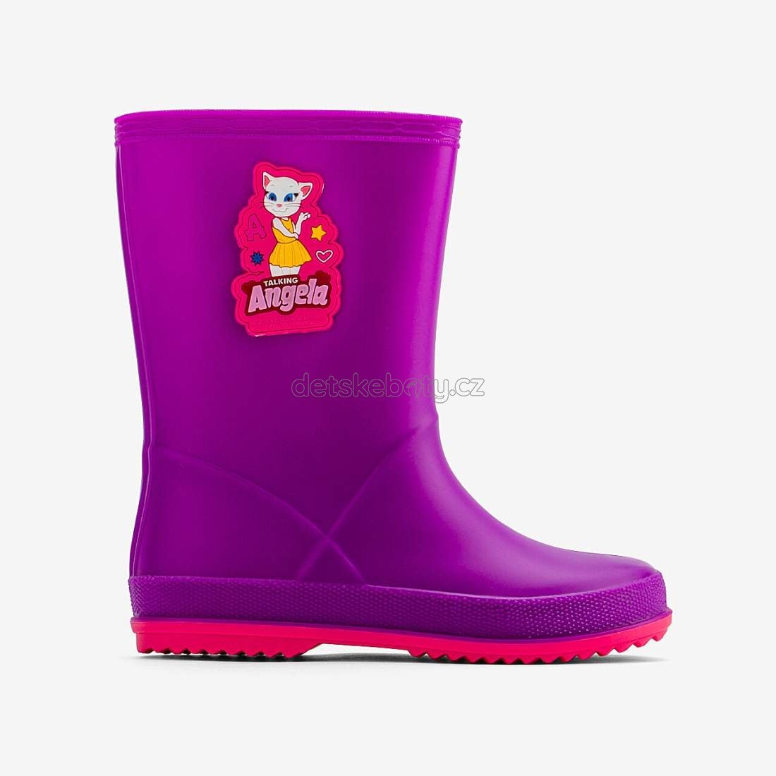 Dětské holinky Coqui 8505 Purple/Fuchsia