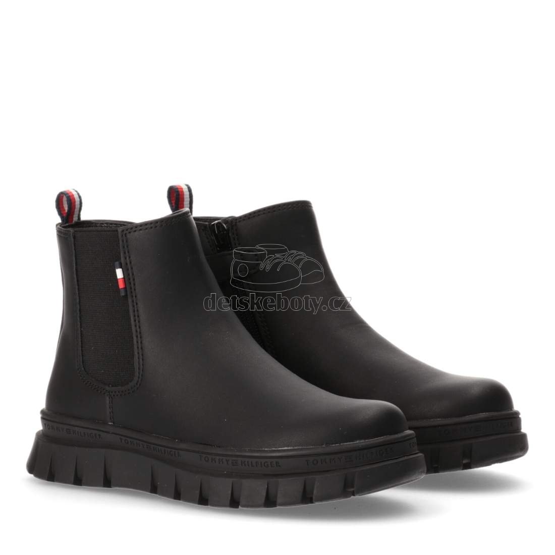 Dětské zimní boty Tommy Hilfiger T3B5-32516-1355999